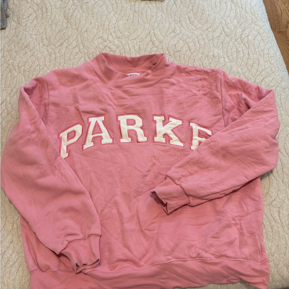 Pink PARKE sweatshirt